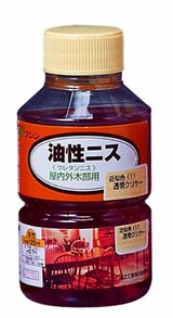 和信ペイント 油性ニス 透明クリヤー  120ml