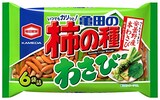  亀田の柿の種 わさび
