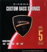  DINGWALL CUSTOM BASS STRINGS [NICKEL 5ST] SET ROUND-WOUND .045-.130