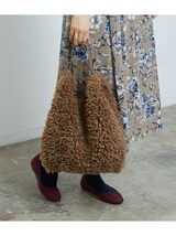  2WAYプードルエコファーバッグ