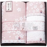  今治タオル 桜おり布タオルセット