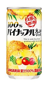  100%パイナップルブレンドジュース