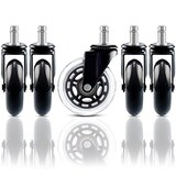  オフィスチェア交換用イスキャスター　76mm（3インチ）