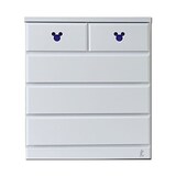  カラフルキッズチェスト ミッキー取っ手付き