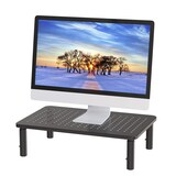  モニタースタンド モニター台  机上台 高さ調整可能 幅37cm 耐荷重20kg
