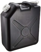  灯油用ポリタンク　黒