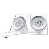  LED搭載USB電源マルチメディアスピーカー