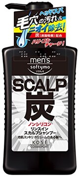  メンズ ソフティモ リンスイン スカルプシャンプー (炭)