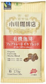  有機珈琲フェアトレードモカブレンド粉