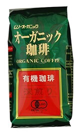  オーガニック珈琲・深煎り 200g