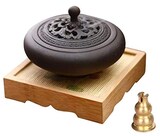  木の台付き 香炉 香炉セット