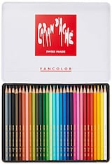  水溶性色鉛筆 ファンカラー 30色セット