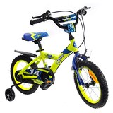  子供用自転車 泥除け付き 補助輪付き 滑り止めハンドル付き