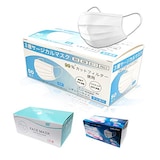  50枚 プリーツマスク 3層構造不織布 高密度フィルター