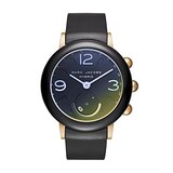  ライリーハイブリッドクォーツステンレススチール＆ラバースマートウォッチ