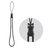 黒猫 携帯ストラップ