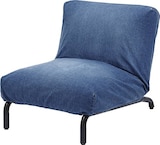  RODEZ CHAIR COVER DENIM 1P