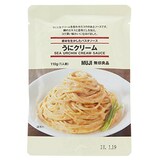  素材を生かしたパスタソース うにクリーム