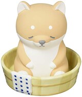  素焼き加湿器　ねむねむアニマルズ 柴犬のコタロウ
