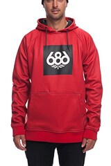  KNOCKOUT BOND FLC PULLOVER 赤