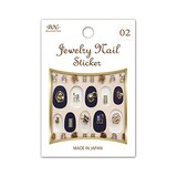  BN ジュエリーネイルアートシール YZN-02 イノセント