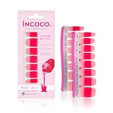  貼るだけマニキュア ストロベリーグレーズ