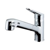  キッチン用浄水器内蔵シングルレバー混合水栓（寒冷地用）