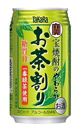  宝焼酎のやわらかお茶割り