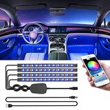  led RGB テープライト モバイルAPP制御 USB式 フットランプ