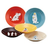 MOOMIN (ムーミン) 13.5cm プレート 皿 5点セット