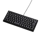  コンパクトキーボード（テンキーなし・ブラック）