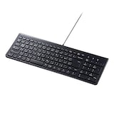 USB Type-C接続 有線キーボード