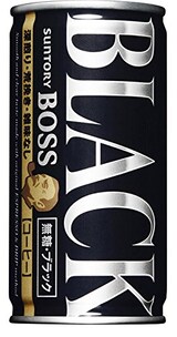  ボス 無糖ブラック 185g×30本