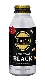  TULLY’S COFFEE BARISTA’S Black 390ml×24本