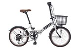  折りたたみ自転車 20インチ シマノ6段変速  