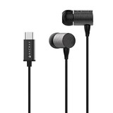  USB Type Cイヤホン Stereo Earphone ガンメタル