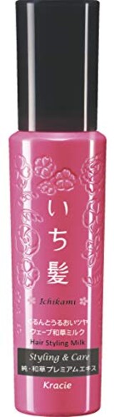 いち髪　くるんとうるおいツヤウェーブ和草ミルク