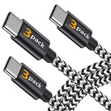  USB-A to USB-C タイプ C 充電ケーブル【3本セット 0.3m/1.2m/1.8m 】