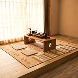  洗えるラグ ゴブラン織り 北欧柄
