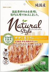  犬用おやつ ナチュラルスタイル ササミ巻き