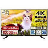 43インチ 4K対応 液晶テレビ