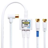  アンテナ分波器 入力/出力一体型ケーブル付き