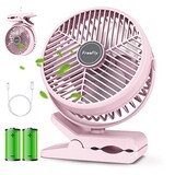  充電式クリップ扇風機