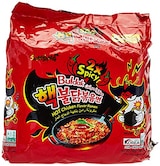  韓国で激辛袋麺（ヘッブルダック炒め麺5食入）