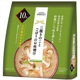  三種きのことごぼうのお味噌汁