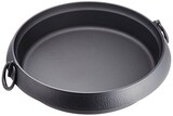  南部鉄器 すき焼き鍋 美肌 大 黒焼付