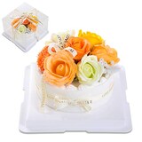  ソープフラワーケーキ