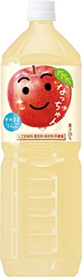  なっちゃん! りんご 1.5L×8本
