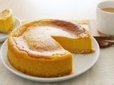 かぼちゃのチーズケーキとジンジャーミルクティーレシピ