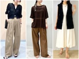 体型カバーもできて今っぽい！【GU】夏から秋まで着られる「大人向けトレンドトップス」3選